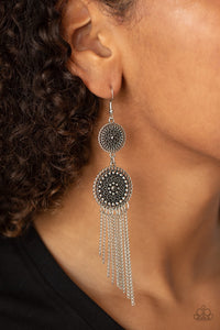 Earrings Medallion Mecca - Silver