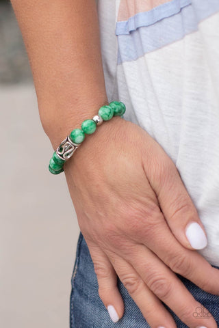 Bracelet Soothes The Soul - Green