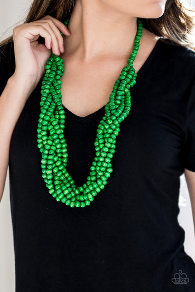 Necklace Tahiti Tropic - Green