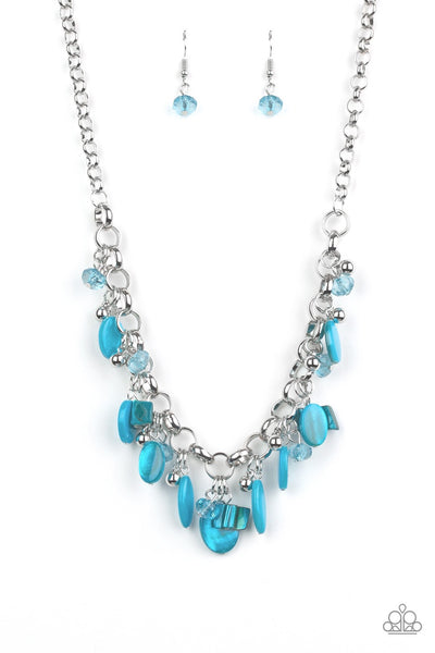 Necklace I Want To SEA The World - Blue