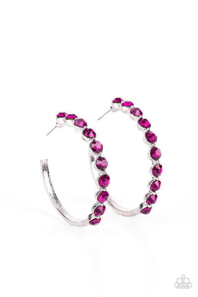 Earrings Photo Finish - Pink