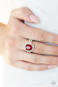 Ring Unstoppable Sparkle - Red