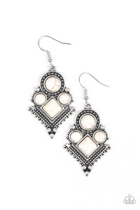 Earrings So Sonoran - White