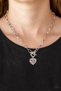 Necklace Say No AMOUR - Silver