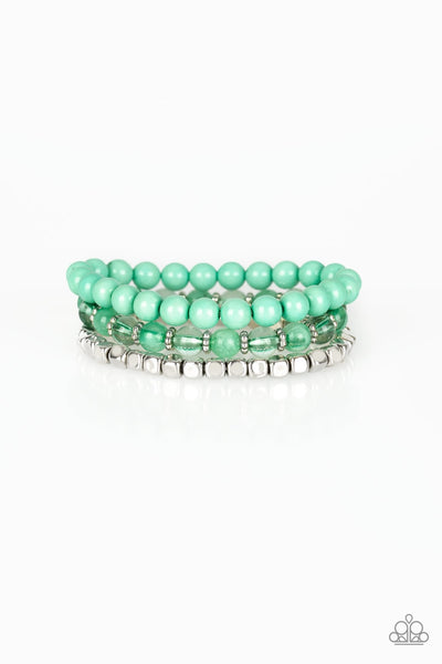 Bracelet Globetrotter Glam - Green