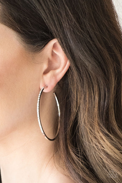 Earrings Make The FIERCE Move - White