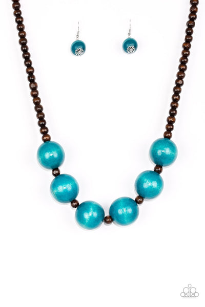 Necklace Oh My Miami - Blue