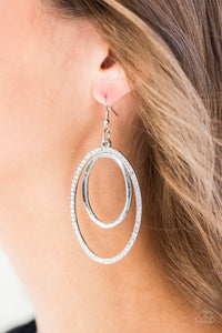 Earrings Wrapped In Wealth - White