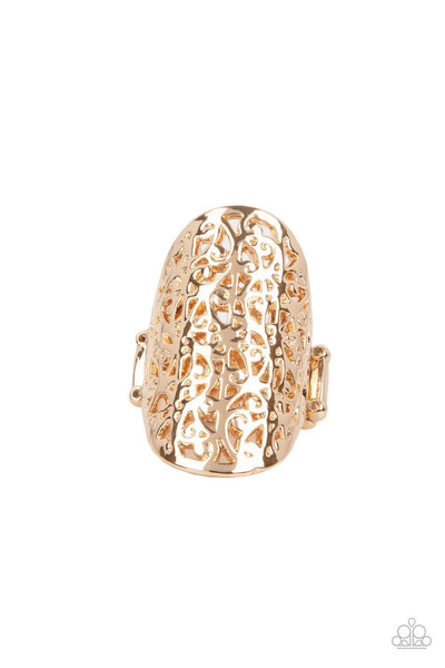 Ring Full Out Frill - Gold