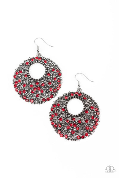 Earrings Starry Showcase - Red