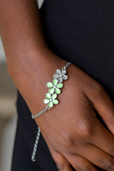 Bracelets-Flowering Fiji - Green