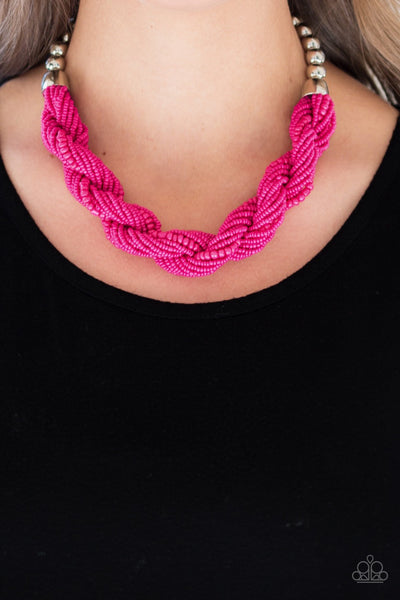 Necklace Savannah Surfin - Pink