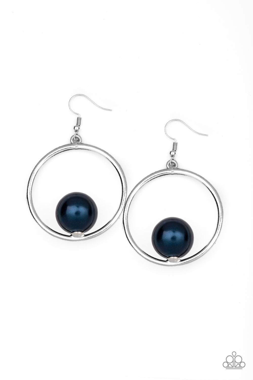 Earrings Solitaire REFINEMENT - Blue