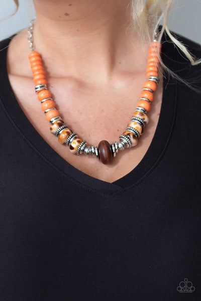 Necklace Desert Tranquility - Orange