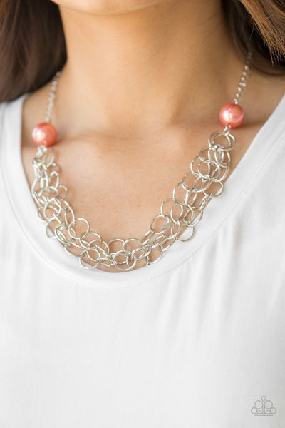 Necklace Daring Diva - Orange