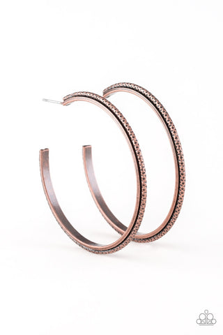 Earrings Girl Gang - Copper