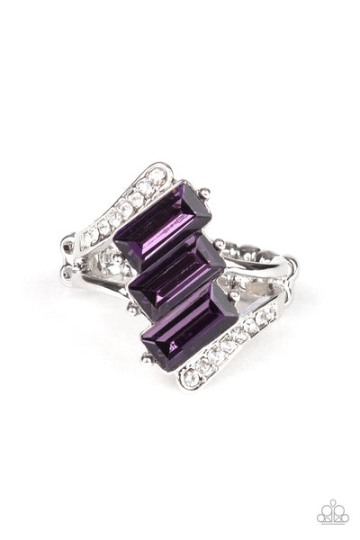 Ring Triple Razzle - Purple