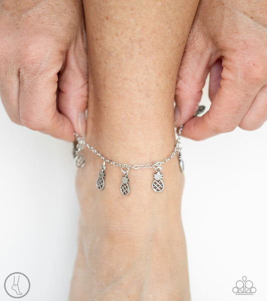 Bracelet Ankle Sand and Sunshine - Silver