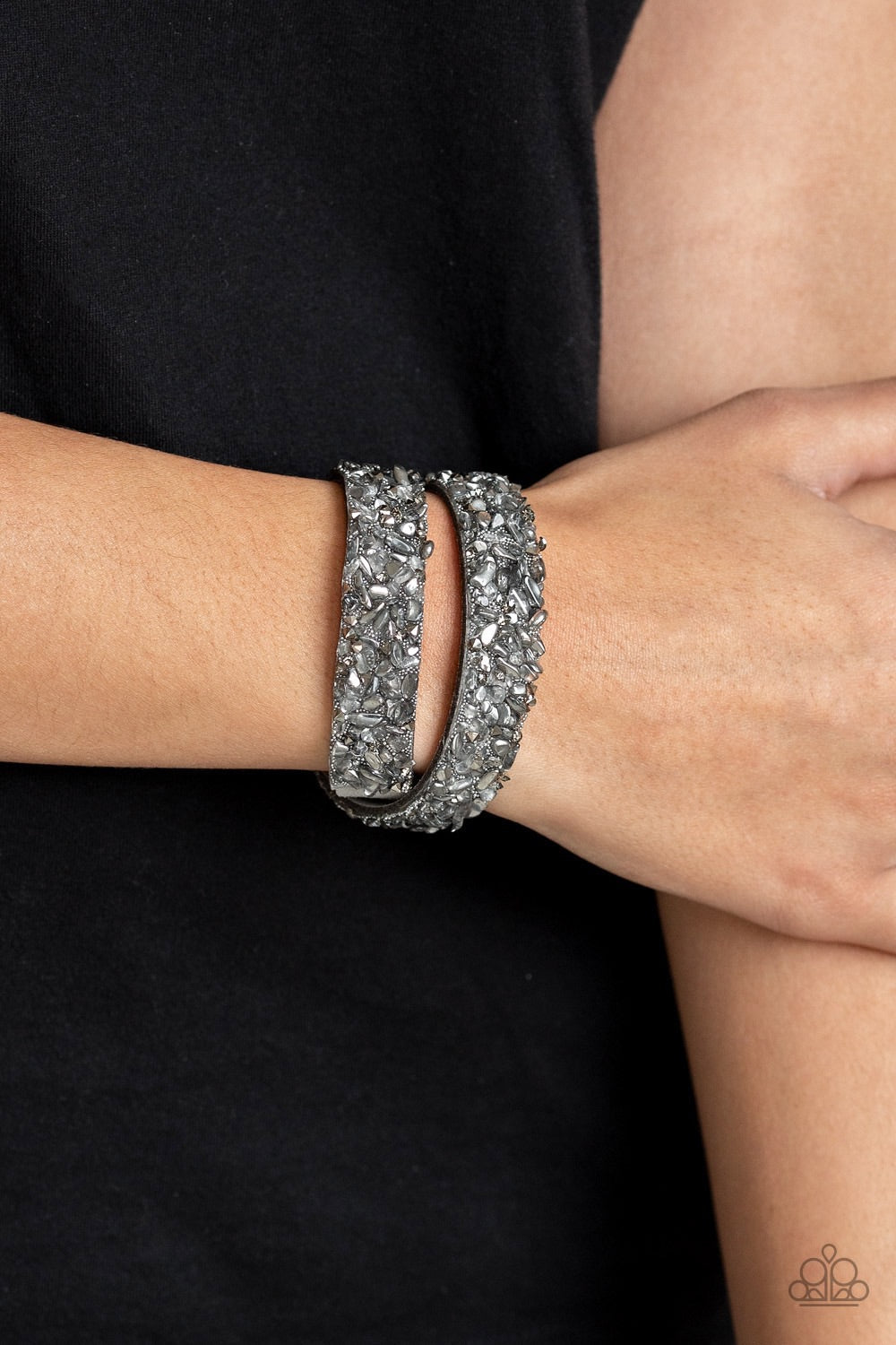 Bracelet wrap CRUSH To Conclusions - Silver