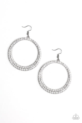 Earrings So Demanding - White