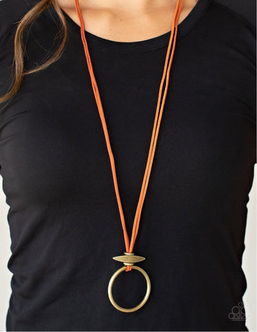 Necklace Nomad - Orange