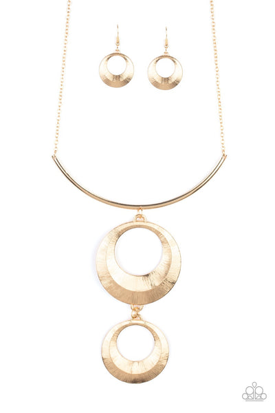 Necklace Egyptian Eclipse - Gold