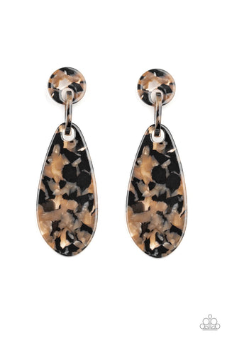 Earring-A HAUTE Commodity - Black