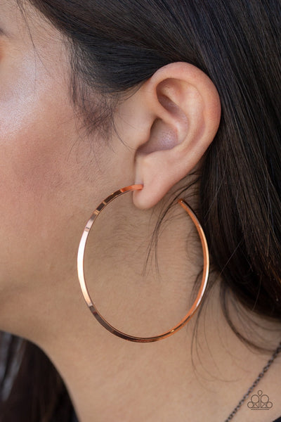 Earrings 5th Avenue Attitude - Copper