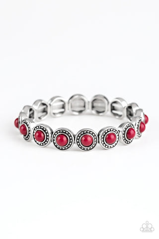 Bracelet Globetrotter Goals - Red