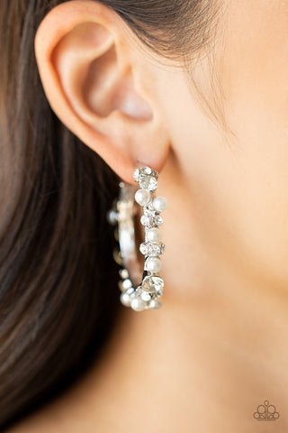 Earrings Let There Be SOCIALITE - White