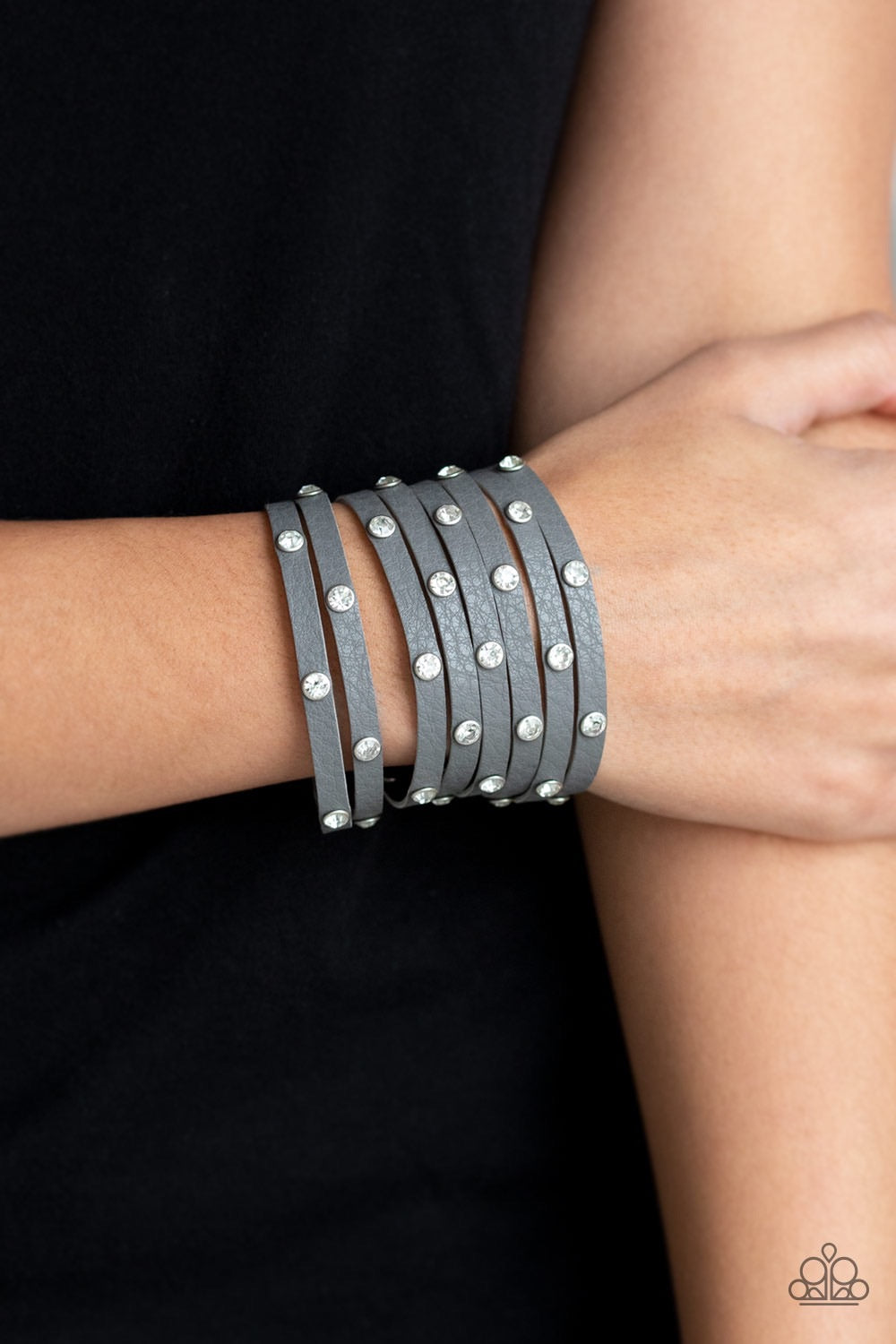 Bracelet wrap Sass Squad - Silver