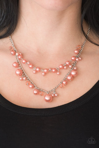 Necklace Blissfully Bridesmaid - Orange