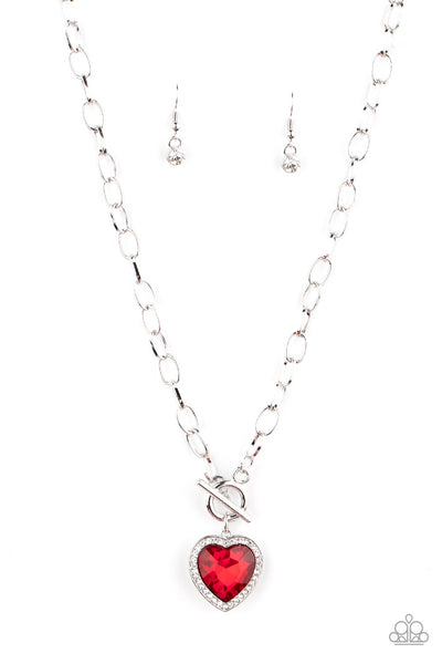 Necklace Check Your Heart Rate - Red