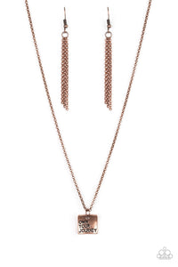 Necklace Own Your Journey - Copper