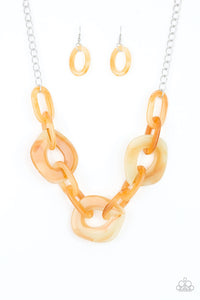 Necklace Courageously Chromatic - Yellow