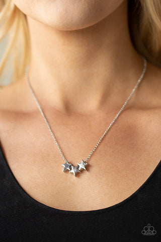 Necklace Shoot For The Stars - Silver